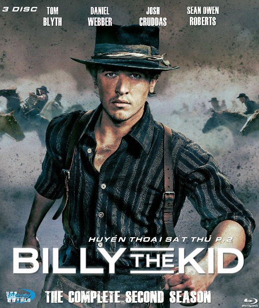 B6718.Billy the Kid SEASON 2  HUYỀN THOẠI SÁT THỦ P-2  (ATMOS 5.1 - DOLBY AC3 640) 3 DISC